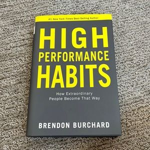 NWOT Book - High Performance Habits by Brendon Burchard